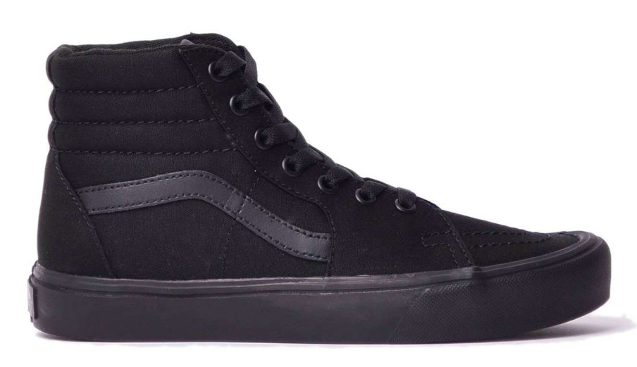 Men * | Vans Sk8-Hi Lite Canvas Sale Online Black