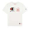 Clothing * | Champion X Stranger Things Men S T-Shirt Flash Sale White