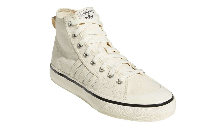 Men * | Adidas Nizza Hi Rf 74 Adidas Originals Unique White