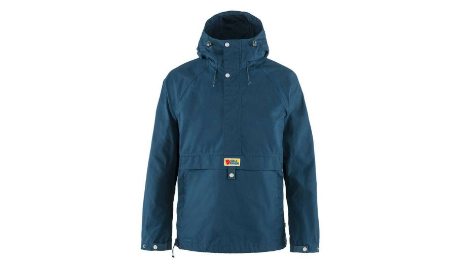 Clothing * | Fjallraven Vardag Anorak M Storm Cheap Online Blue