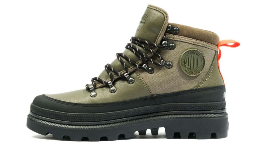 Men * | Palladium Pallatrooper Hiker Wp+ Cheap Online Green