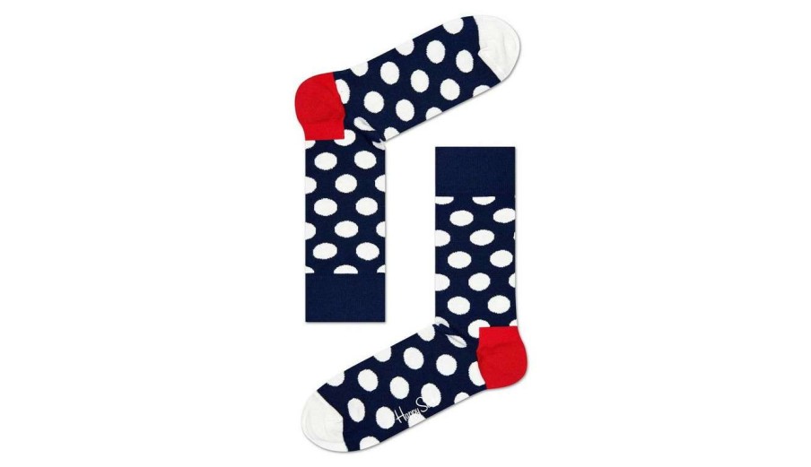 Clothing * | Happy Socks Dot Typical Style Blue