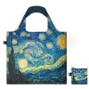 Bags * | Loqi Vincent Van Gogh The Starry Night Recycled Bag Clearance Blue