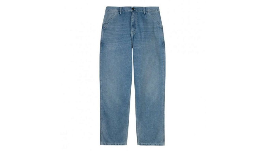 Clothing * | Carhartt Wip Simple Pant Quality Guarantee Blue