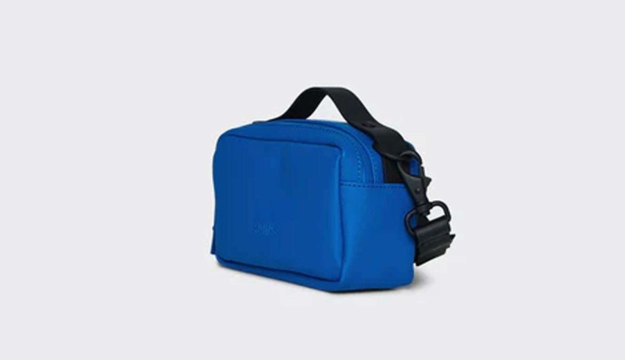 Bags * | Rains Box Bag Micro Wave Outlet Blue