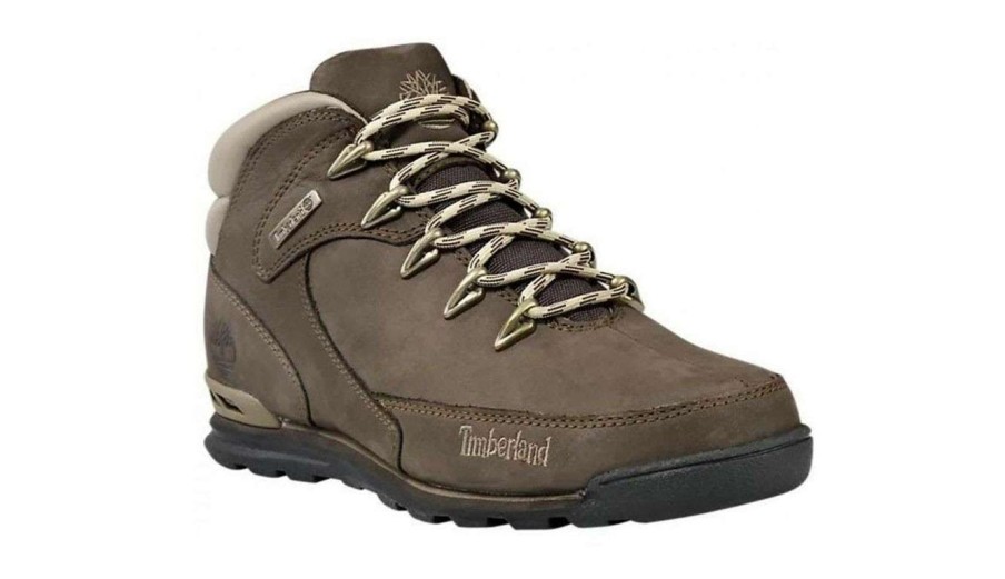 Men * | Timberland Euro Rock Mid Hiker Online Sales Brown