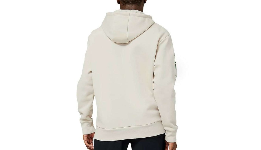 Clothing * | New Balance At Hoodie Discount Online White