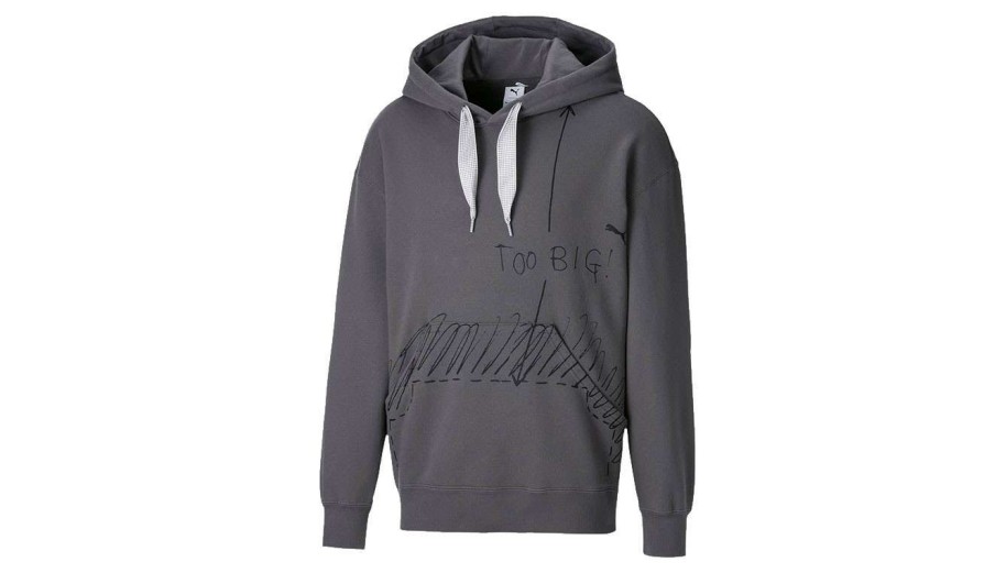 Clothing * | Puma X Michael Lau 2Big Men'S Hoodie Shop Grey