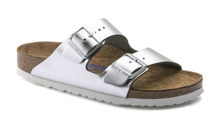 Men * | Birkenstock Arizona Bs Stone Narrow Fit Quality Guarantee Grey