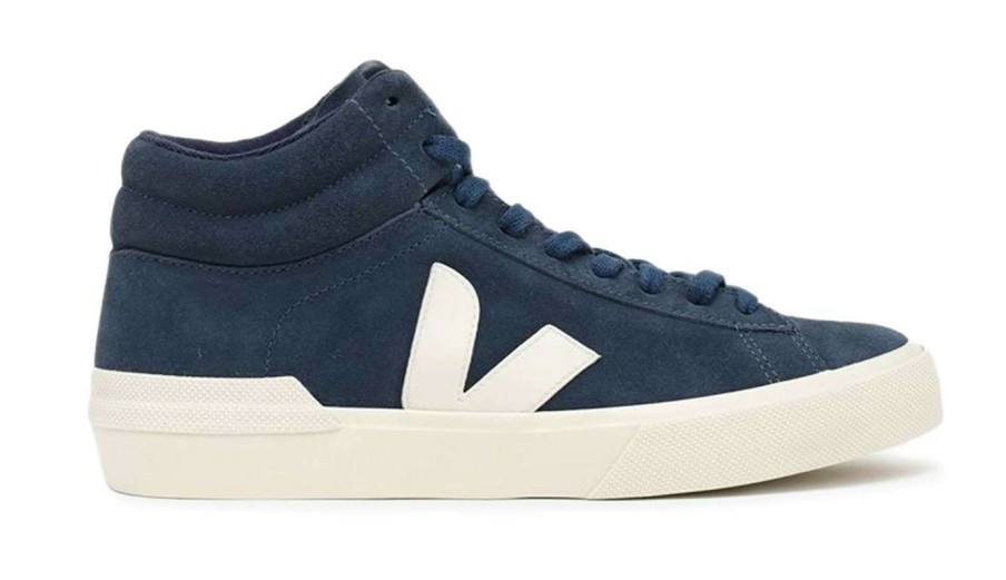 Men * | Veja Minotaur Suede Nautico Pierre Fashion Blue