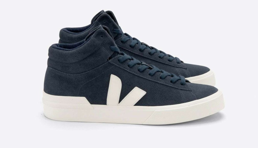 Men * | Veja Minotaur Suede Nautico Pierre Fashion Blue