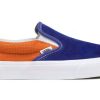 Men * | Vans Ua Classic Slip-On (P&C) Ryl Bl/Apricot Buff Promotions Blue