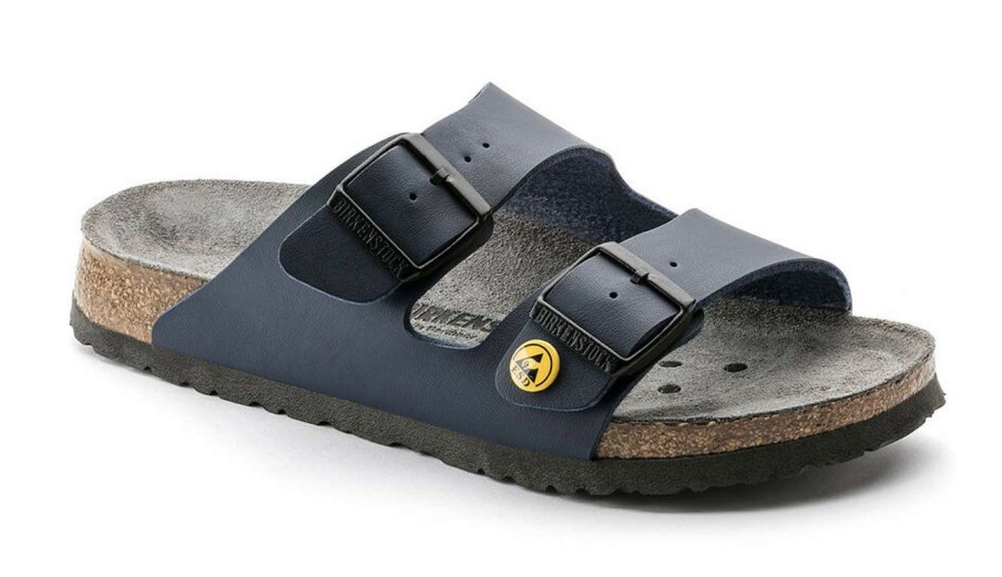 Men * | Birkenstock Arizona Esd Bf Regular Fit Discount Online Blue