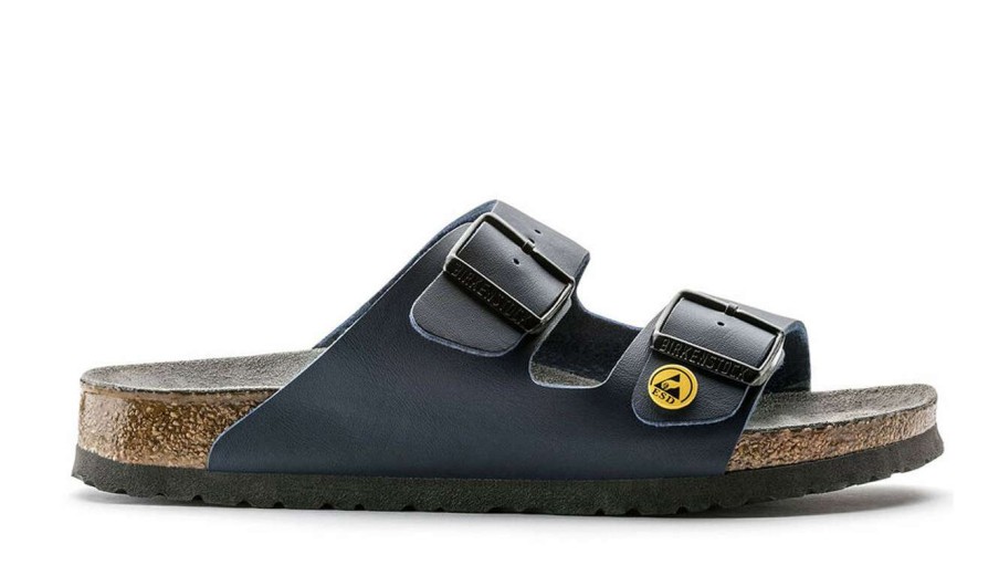 Men * | Birkenstock Arizona Esd Bf Regular Fit Discount Online Blue