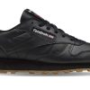 Men * | Reebok Classic Leather Junior Fire Sale Black