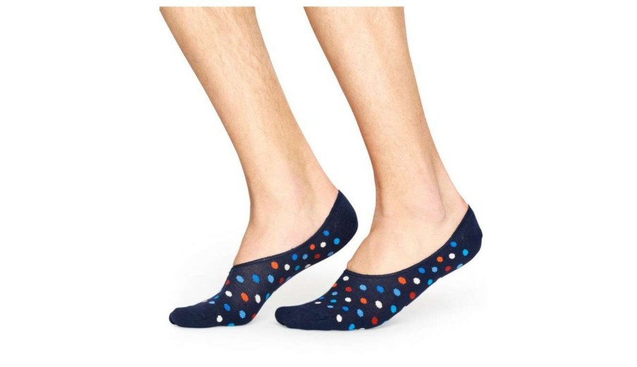 Clothing * | Happy Socks 3-Pack Dot Liner Sock Clearance Multicolor