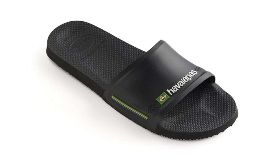 Men * | Havaianas Slide Brasil Wholesale Black