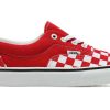 Men * | Vans Era Checkerboard Racing Top Sellers Red