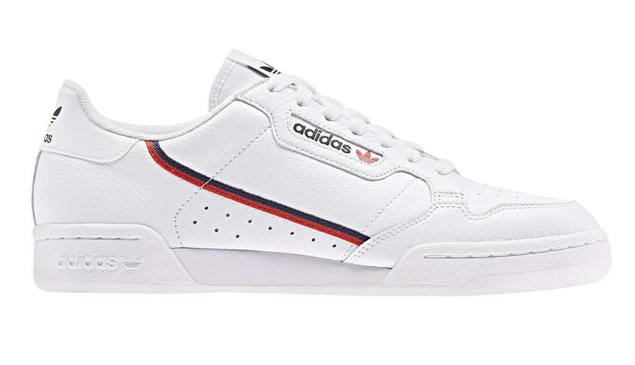 Men * | Adidas Continental 80 Adidas Originals Cut Price White