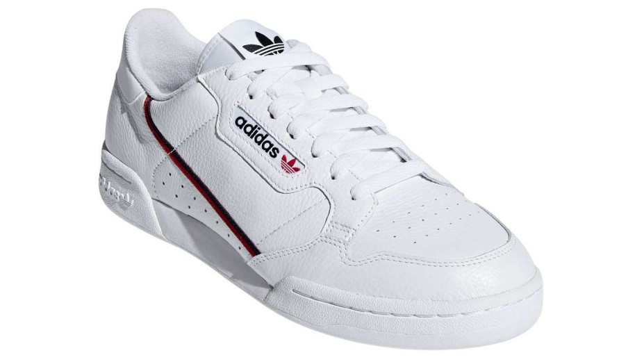 Men * | Adidas Continental 80 Adidas Originals Cut Price White