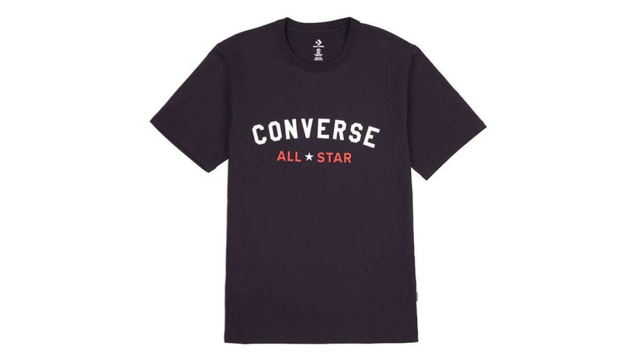 Clothing * | Converse All Star Tee Excellent Black