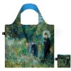 Bags * | Loqi Pierre-Auguste Renoir Woman With A Parasol In A Garden Recycled Bag Excellent Quality Green