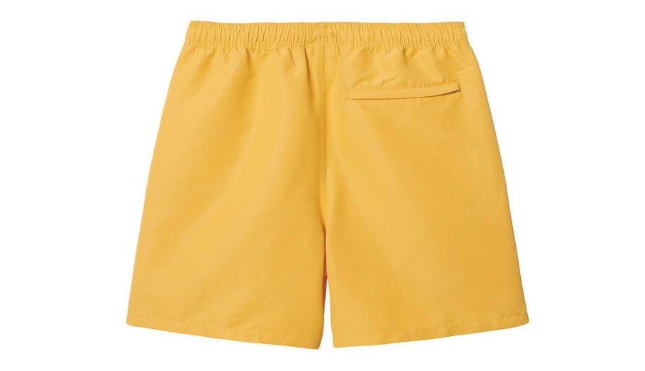 Clothing * | Carhartt Wip Island Swim Trunks Quick Delivery Yellow