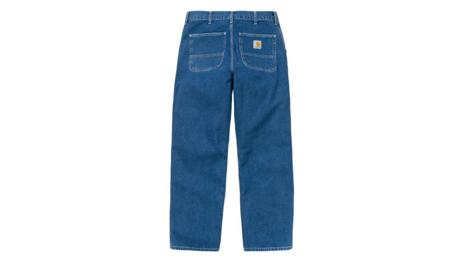 Clothing * | Carhartt Wip Simple Pant (Stoned) Cheaper Blue