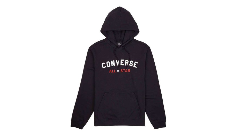 Clothing * | Converse Standard Fit Center Front All Good Quality Black