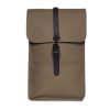 Bags * | Rains Backpack Wood Best Sellers Brown