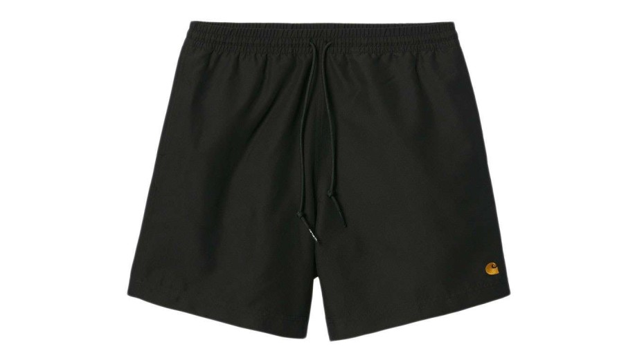 Clothing * | Carhartt Wip Chase Swim Trunk Limited Edition Black