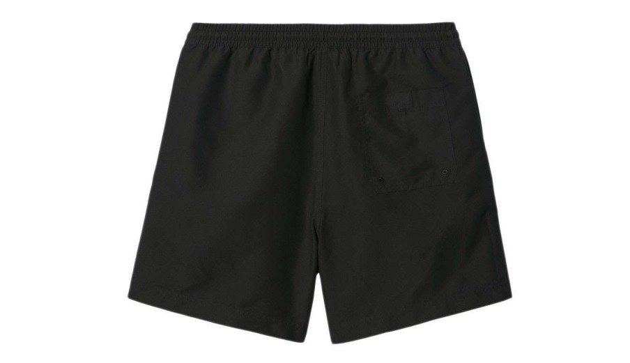 Clothing * | Carhartt Wip Chase Swim Trunk Limited Edition Black