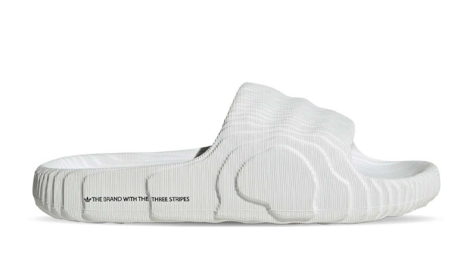 Men * | Adidas Adilette 22 Adidas Originals Exclusive White