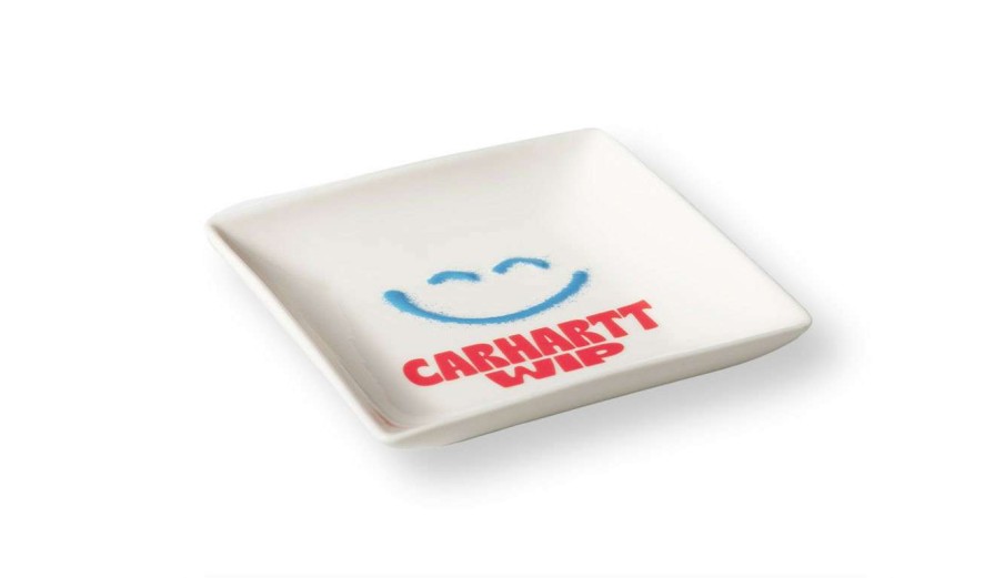 Bags * | Carhartt Wip Happy Script Tray Best Choice White