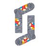 Clothing * | Happy Socks Shooting Stars Sock Top Sell Grey