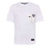 Clothing * | Caterpillar Multipocket T-Shirt New Threads White