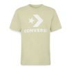 Clothing * | Converse Center Front Star Chevron Tee Clearance Sale Green