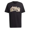 Clothing * | Adidas Adventure Mountain Ink Tee Adidas Originals Latest Black