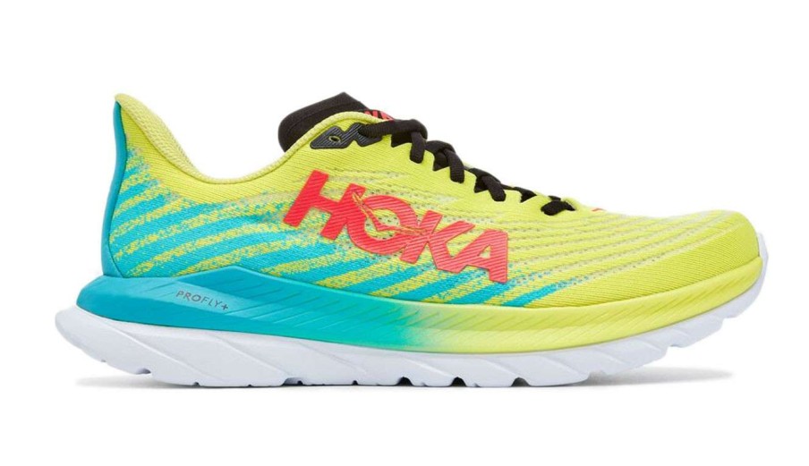 Men * | Hoka One One Mach 5 M New Threads Yellow