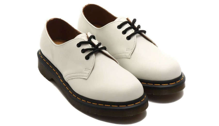 Men * | Dr. Martens 1461 Smooth Leather Fashionable White