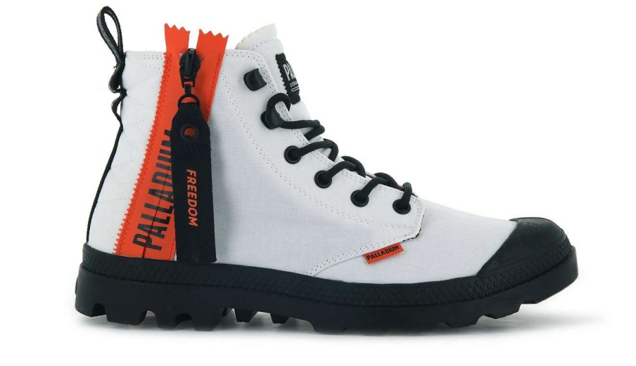 Men * | Palladium Pampa Unlocked Attractive White