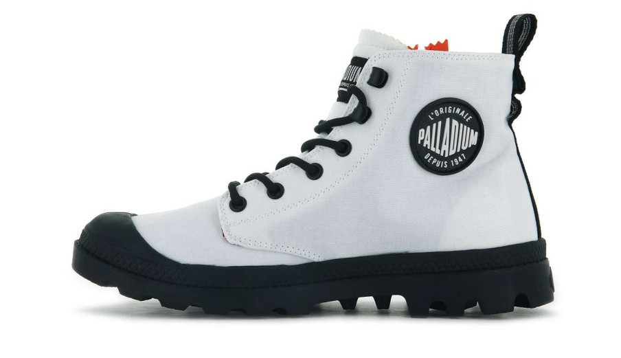 Men * | Palladium Pampa Unlocked Attractive White