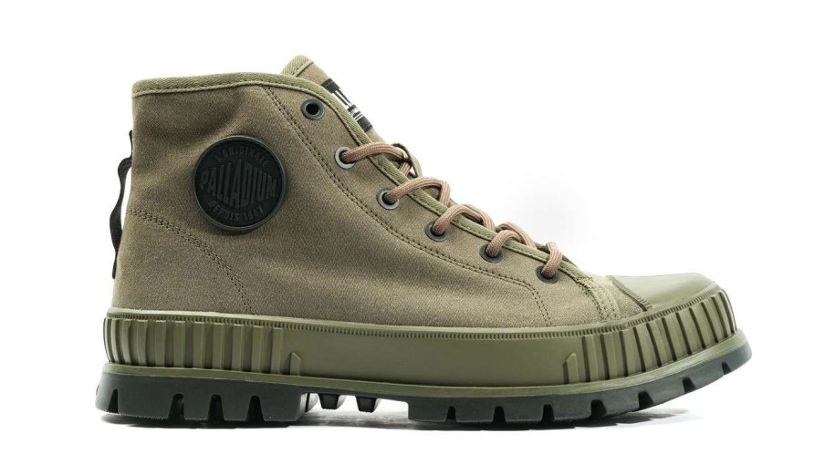 Men * | Palladium Pallashock Supply New Arrivals Green