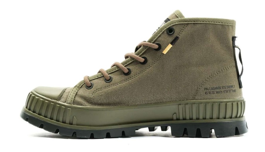 Men * | Palladium Pallashock Supply New Arrivals Green