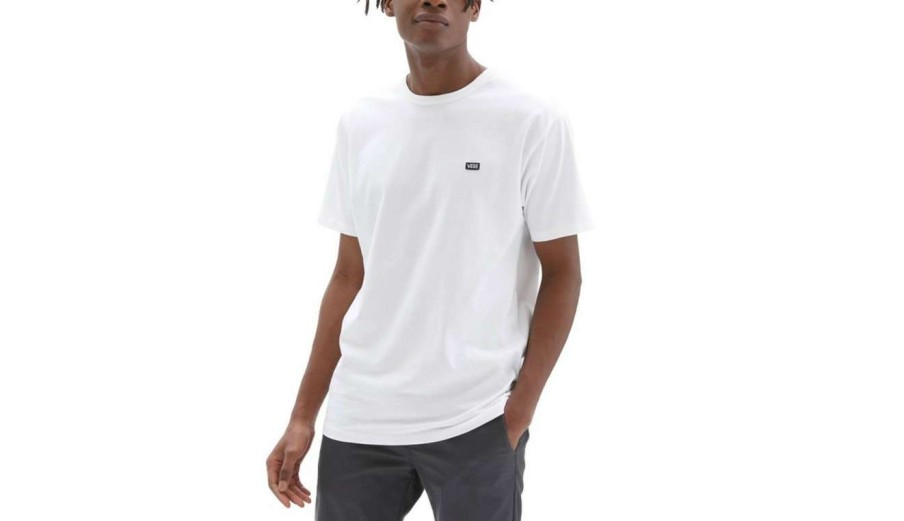 Clothing * | Vans Off The Wall Classic T-Shirt Best-Selling White