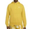 Clothing * | Nike Sportswear Club Pullover Hoodie Discounts Yellow