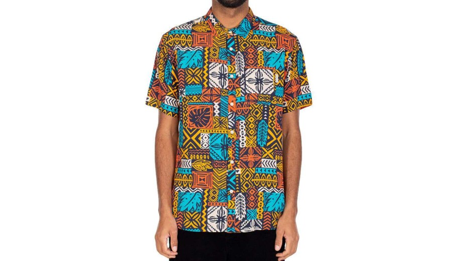 Clothing * | Iriedaily Resort Ssl Shirt Free Delivery Multicolor