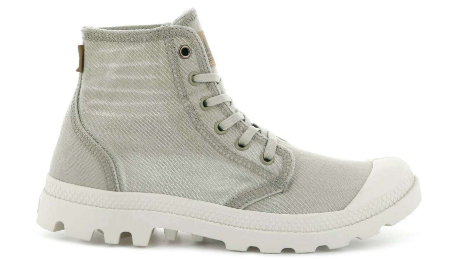 Men * | Palladium Boots Hi Denim Eucalyptus Store Grey