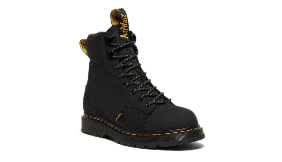 Men * | Dr. Martens 2976 Trinity Waterproof Slip Resistant Boots Popular Black