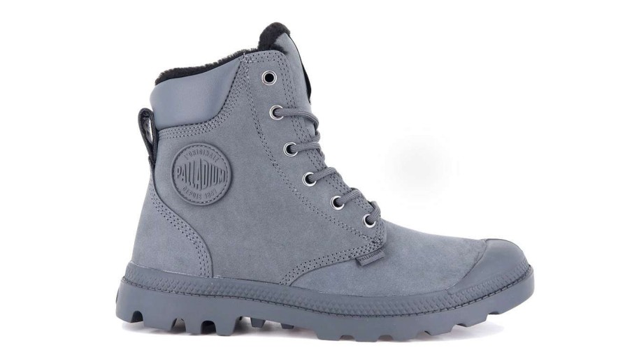 Men * | Palladium Pampa Sport Cuff Waterproof Popular Grey